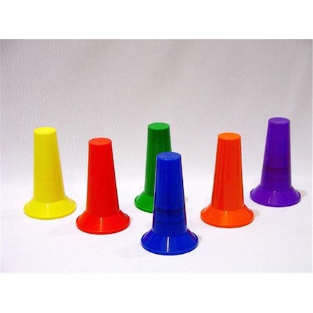 Everrich EVB-0044 Colorful Cone - 48 Piece Set